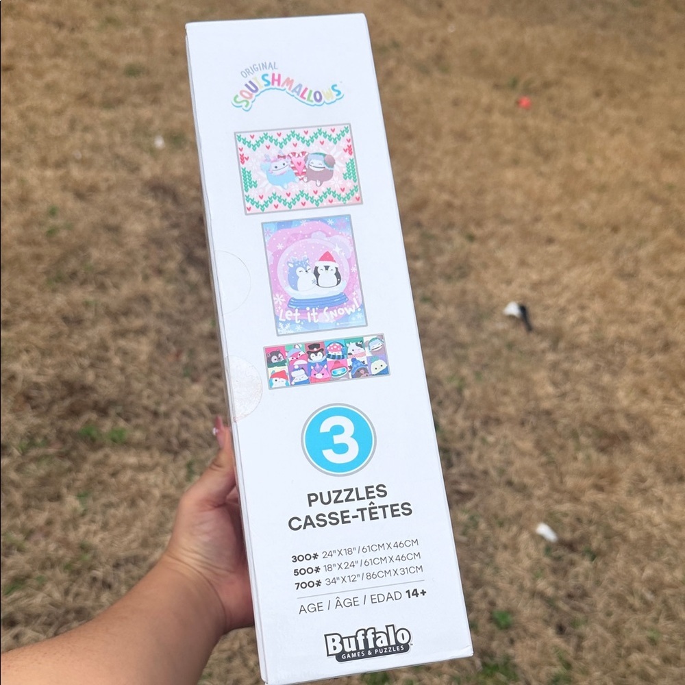 Squishmallows Winter Wonderland Puzzle Set - Colorful Fun - Picture 2 of 2